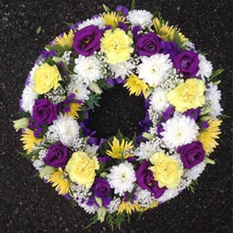 Purple Wreath Ring