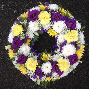 Purple Wreath Ring